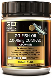 GO Fish Oil 2000mg Odourless 230cap